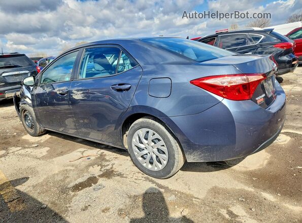 2T1BURHE7JC041461 2018 TOYOTA COROLLA Blue Задня ліва чверть
