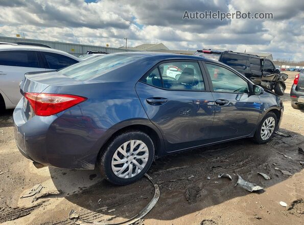 2T1BURHE7JC041461 2018 TOYOTA COROLLA Blue Задня права чверть