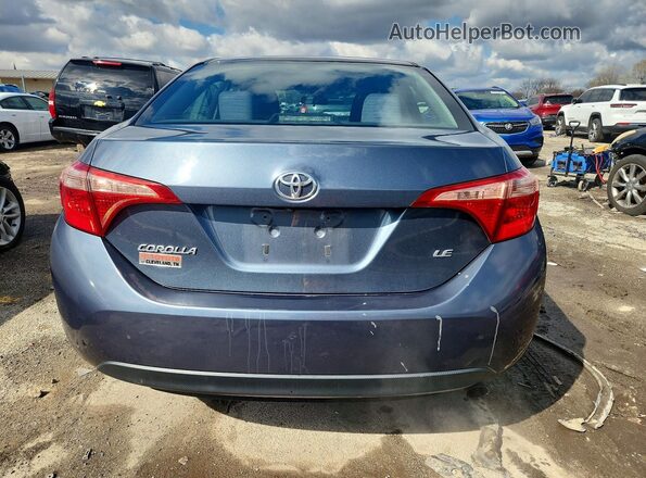 2T1BURHE7JC041461 2018 TOYOTA COROLLA Blue Вид ззаду