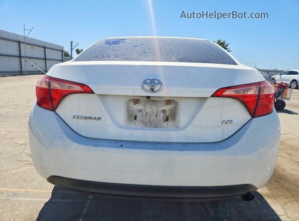 2T1BURHE7JC053836 2018 TOYOTA COROLLA White 
