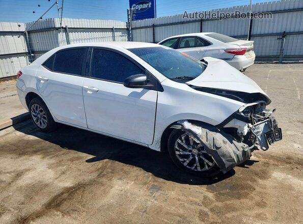 2T1BURHE7JC053836 2018 TOYOTA COROLLA White 