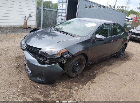 2T1BURHE7JC086786 2018 TOYOTA COROLLA Бирюзовый Передняя левая четверть