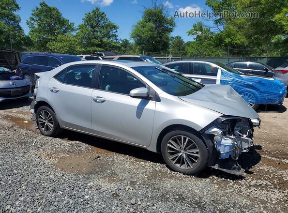 2T1BURHE7JC102601 2018 TOYOTA COROLLA Silver 