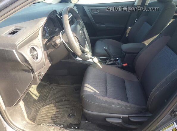 2T1BURHE7JC981937 2018 TOYOTA COROLLA Charcoal წინა სალონის ხედი
