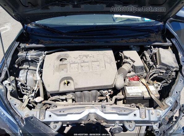 2T1BURHE7JC989522 2018 TOYOTA COROLLA Gray Вид ззаду