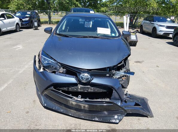 2T1BURHE7JC989522 2018 TOYOTA COROLLA Gray Вид щитка приладів