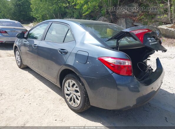 2T1BURHE7KC193791 2019 TOYOTA COROLLA Gray Tył lewy