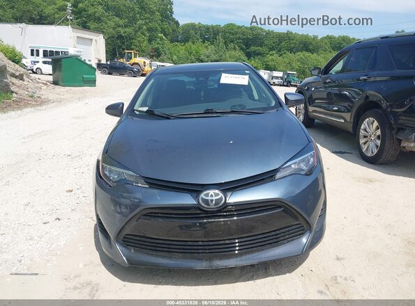 2T1BURHE7KC193791 2019 TOYOTA COROLLA Gray Widok wnętrza z tyłu