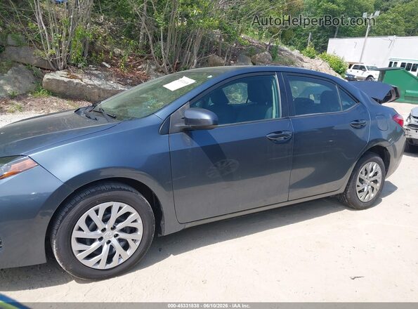 2T1BURHE7KC193791 2019 TOYOTA COROLLA Gray 