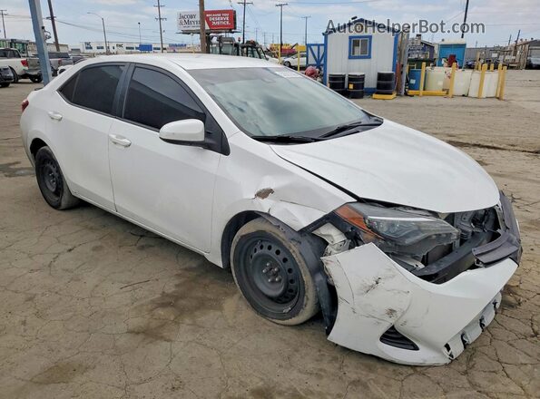2T1BURHE7KC201596 2019 TOYOTA COROLLA Белый 
