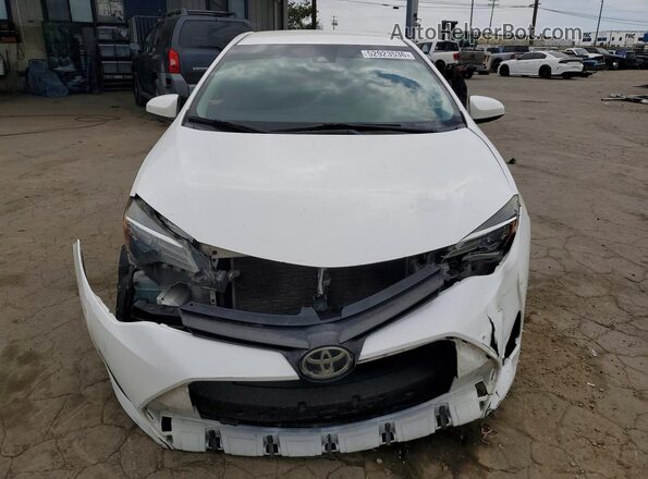 2T1BURHE7KC201596 2019 TOYOTA COROLLA Белый 