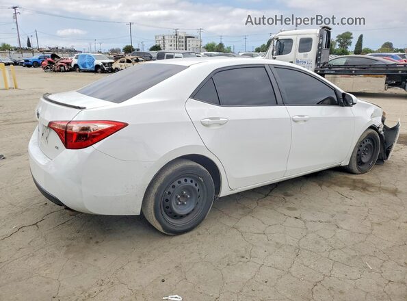 2T1BURHE7KC201596 2019 TOYOTA COROLLA Белый 