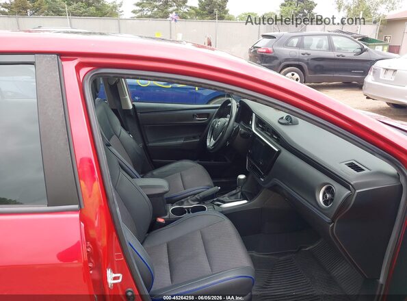 2T1BURHE7KC203655 2019 TOYOTA COROLLA Red Vista interior delantera