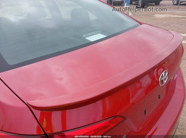 2T1BURHE7KC203655 2019 TOYOTA COROLLA Red 