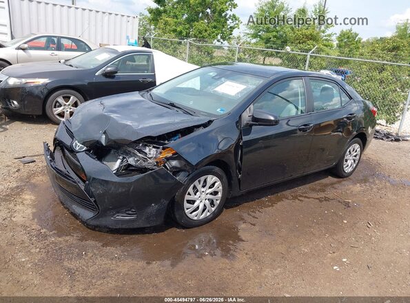 2T1BURHE7KC203915 2019 TOYOTA COROLLA Black Front left