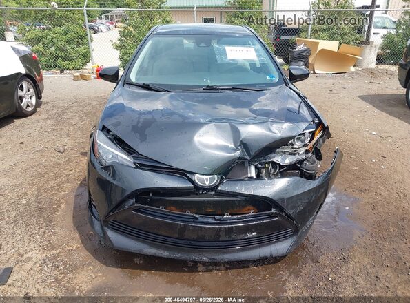 2T1BURHE7KC203915 2019 TOYOTA COROLLA Black Front view