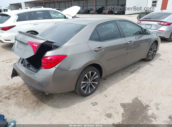 2T1BURHE7KC208032 2019 TOYOTA COROLLA Gray Հետևի աջ