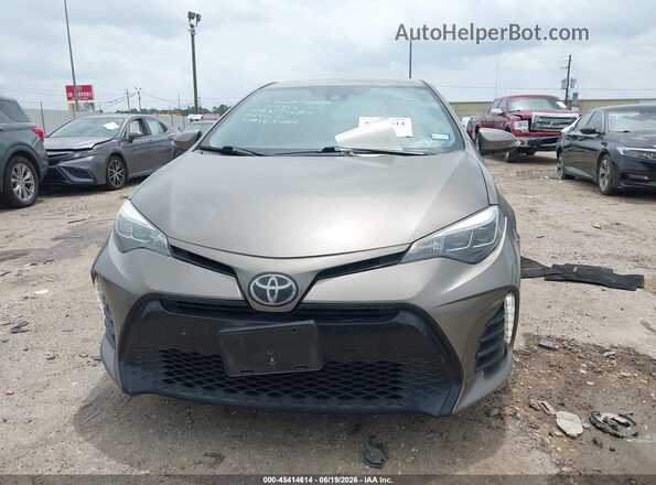 2T1BURHE7KC208032 2019 TOYOTA COROLLA Gray Սարքավորումների վահանակի տեսք