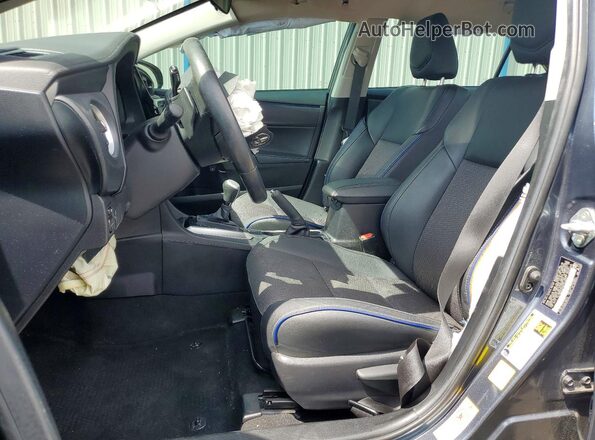 2T1BURHE7KC218981 2019 TOYOTA COROLLA Blue Front interior view