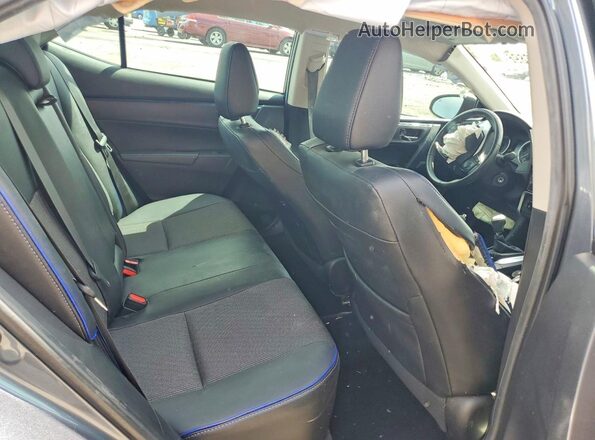 2T1BURHE7KC218981 2019 TOYOTA COROLLA Blue Rear seats view