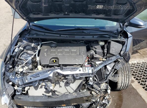 2T1BURHE7KC218981 2019 TOYOTA COROLLA Blue Rear interior view