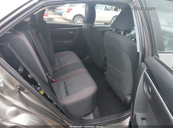 2T1BURHE7KC234985 2019 TOYOTA COROLLA Brown Widok naklejki z numerem VIN