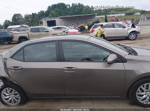 2T1BURHE7KC234985 2019 TOYOTA COROLLA Brown Widok wnętrza 360 stopni