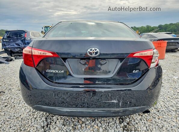 2T1BURHE7KC239636 2019 TOYOTA COROLLA Черный Вид сзади