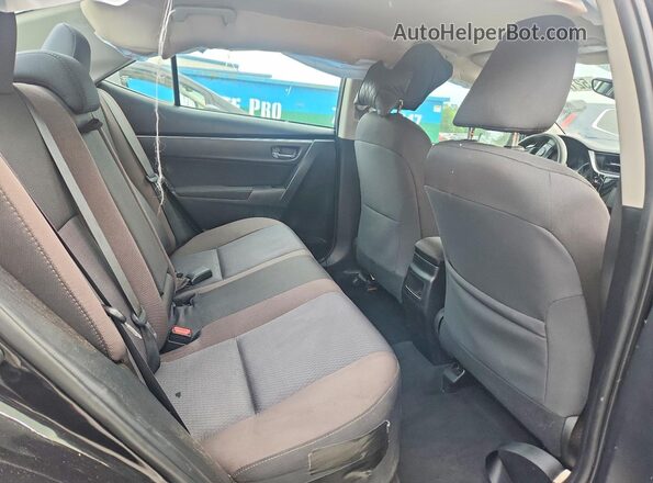 2T1BURHE7KC239636 2019 TOYOTA COROLLA Черный Вид задних сидений