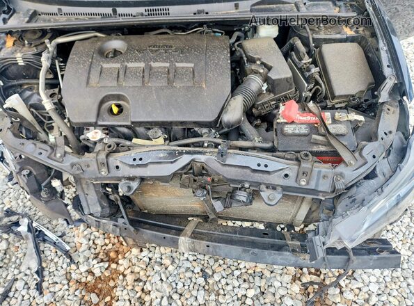2T1BURHE7KC239636 2019 TOYOTA COROLLA Черный Вид задней части салона
