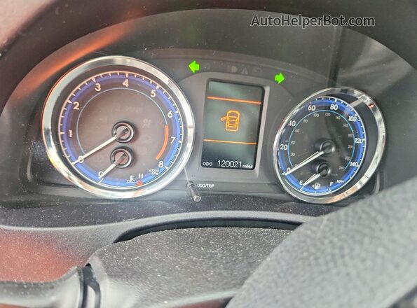 2T1BURHE7KC239636 2019 TOYOTA COROLLA Черный Вид щитка приборов