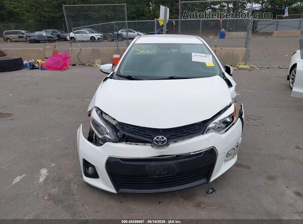 2T1BURHE8GC493623 2016 TOYOTA COROLLA White ხელსაწყოთა პანელის ხედი