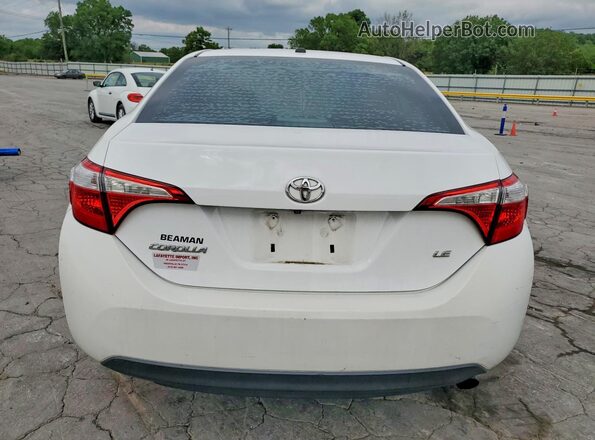 2T1BURHE8GC512509 2016 TOYOTA COROLLA White 