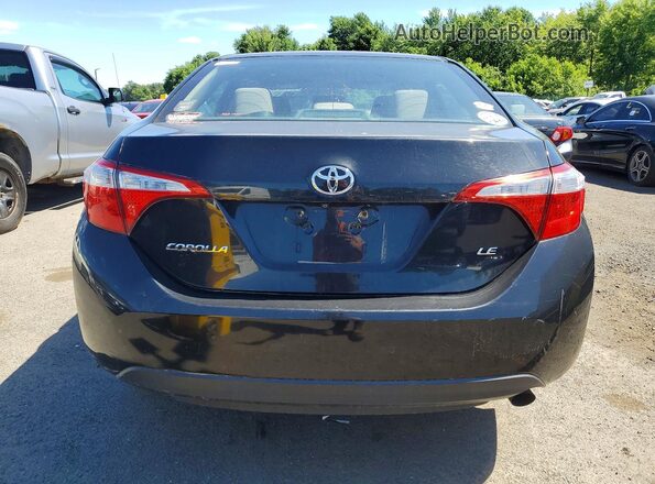 2T1BURHE8GC514146 2016 TOYOTA COROLLA Black Вид ззаду