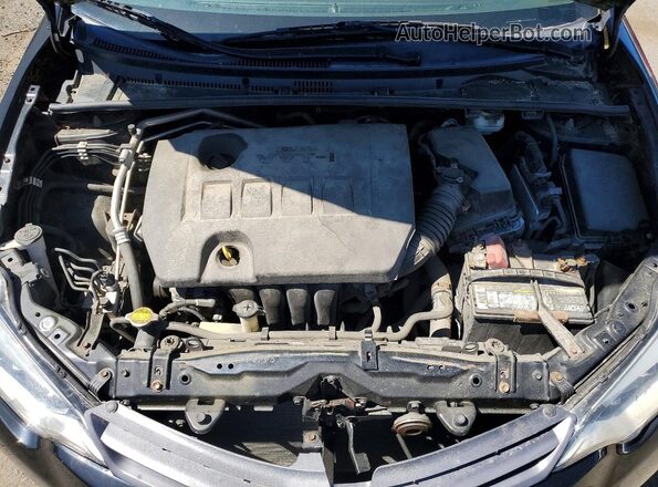 2T1BURHE8GC514146 2016 TOYOTA COROLLA Black Вид задньої частини салону