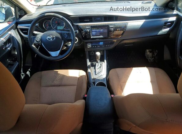 2T1BURHE8GC514146 2016 TOYOTA COROLLA Black Вид панелі приладів