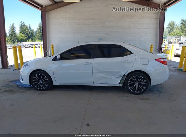 2T1BURHE8GC520609 2016 TOYOTA COROLLA White 