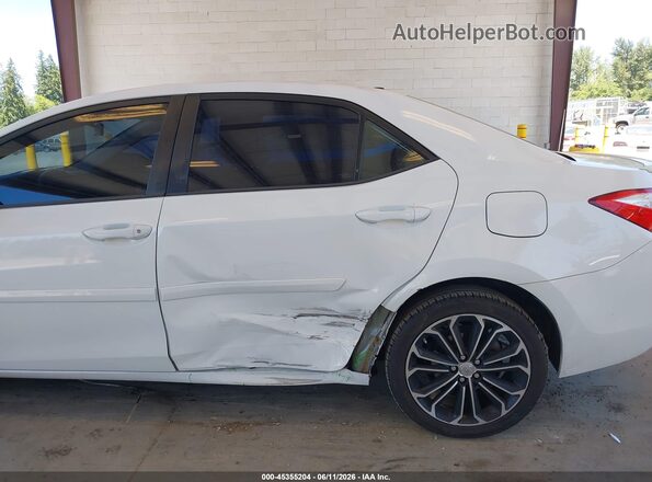 2T1BURHE8GC520609 2016 TOYOTA COROLLA White 
