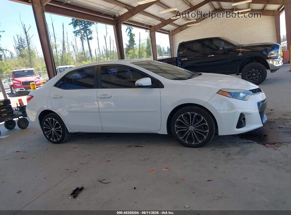 2T1BURHE8GC520609 2016 TOYOTA COROLLA White 