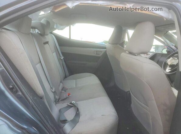 2T1BURHE8GC526152 2016 TOYOTA COROLLA Blue Вид задніх сидінь