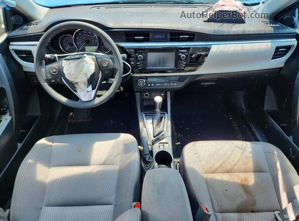2T1BURHE8GC526152 2016 TOYOTA COROLLA Blue Вид панелі приладів