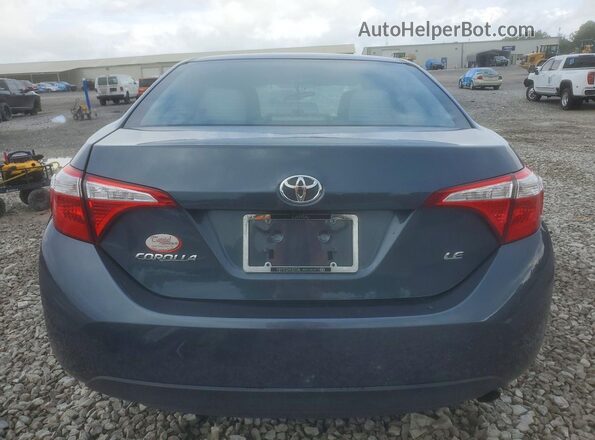 2T1BURHE8GC526152 2016 TOYOTA COROLLA Blue Вид ззаду
