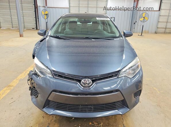 2T1BURHE8GC531772 2016 TOYOTA COROLLA Синий Вид спереди