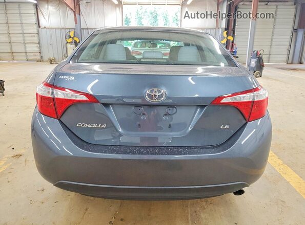 2T1BURHE8GC531772 2016 TOYOTA COROLLA Синий Вид сзади