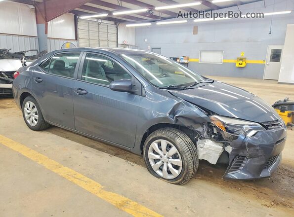 2T1BURHE8GC531772 2016 TOYOTA COROLLA Синий Передняя правая четверть