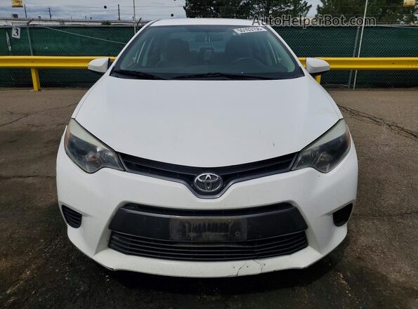 2T1BURHE8GC548930 2016 TOYOTA COROLLA Белый 