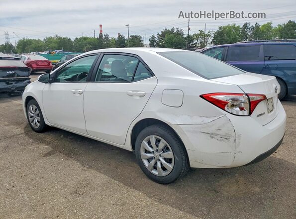 2T1BURHE8GC548930 2016 TOYOTA COROLLA Белый 