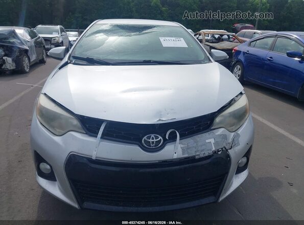 2T1BURHE8GC557983 2016 TOYOTA COROLLA Silver Սարքավորումների վահանակի տեսք