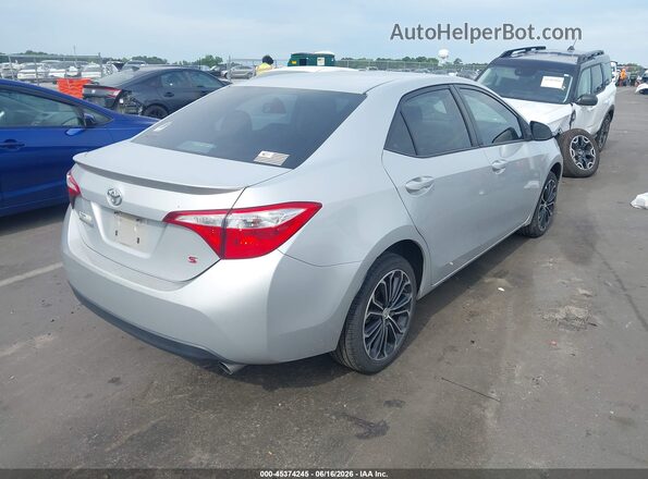 2T1BURHE8GC557983 2016 TOYOTA COROLLA Silver Հետևի աջ