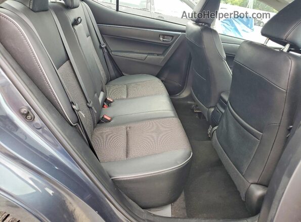 2T1BURHE8GC579403 2016 TOYOTA COROLLA Gray Rear seats view